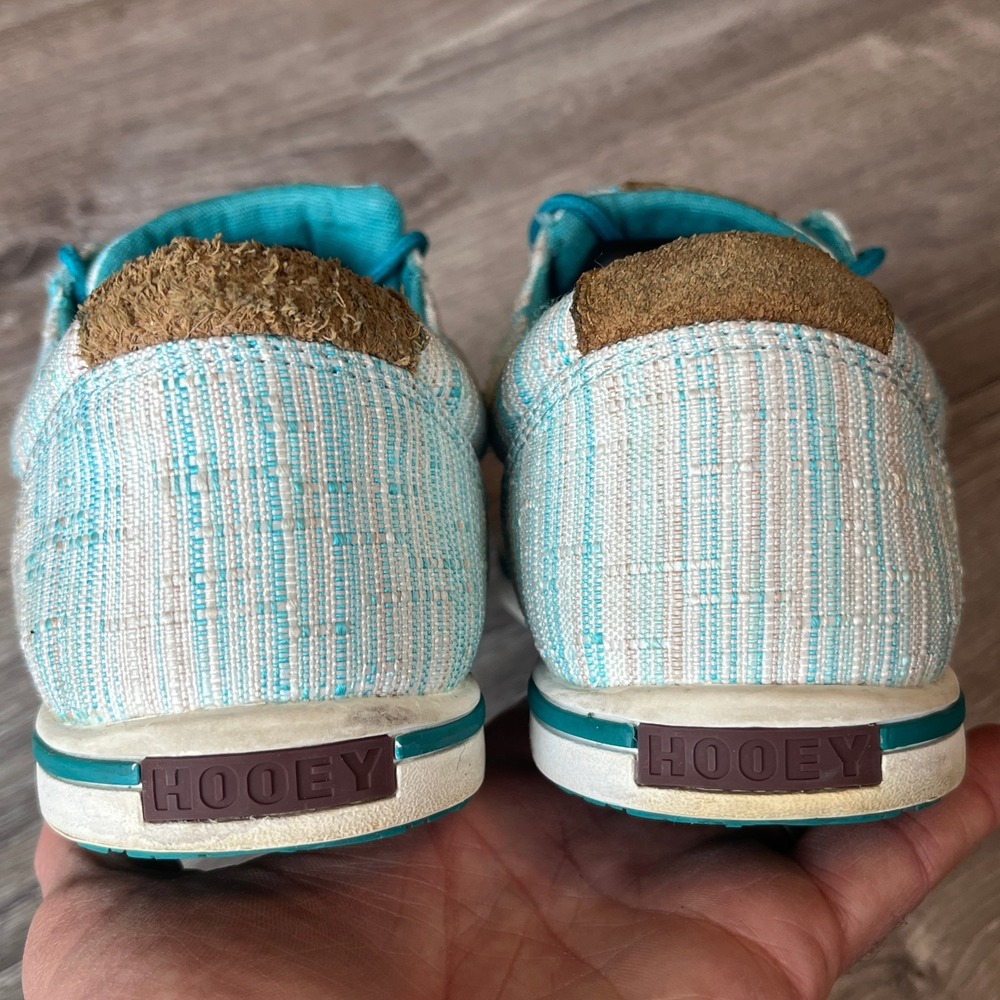 Twisted X Hooey Loper Sneakers Loafers Multicolor Blue Uppers Womens 8 - Picture 8 of 10